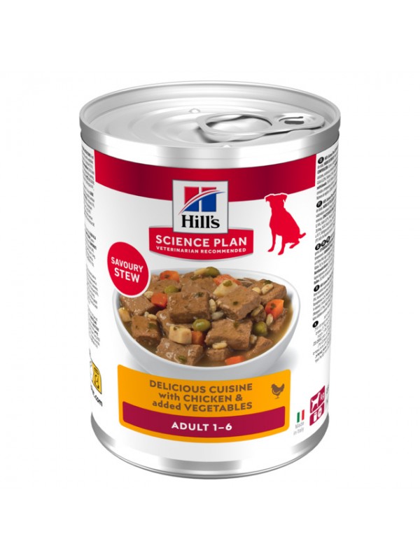 Hills koera hautis kana/köögivili 363g