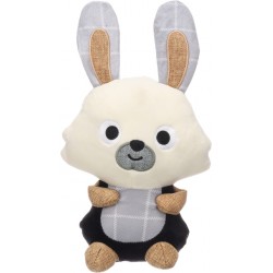 Flamingo koera mänguasi koppo jänes 17x9x29cm beez