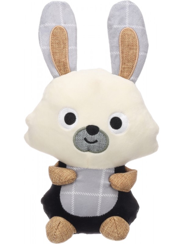 Flamingo koera mänguasi koppo jänes 17x9x29cm beez