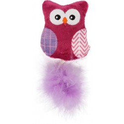 Flamingo kassi mänguasi prali öökull 5,7x2,7x11cm lilla