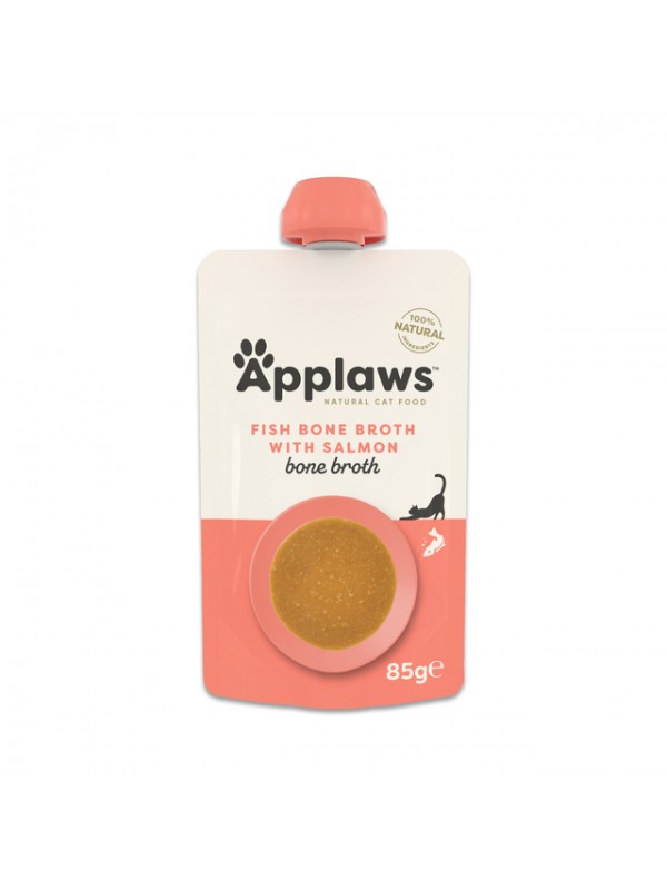Applaws kassi puljong lõhega 85g n1