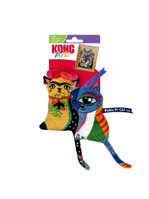 Kong cat artz kahlo/picasso kassi mänguasi