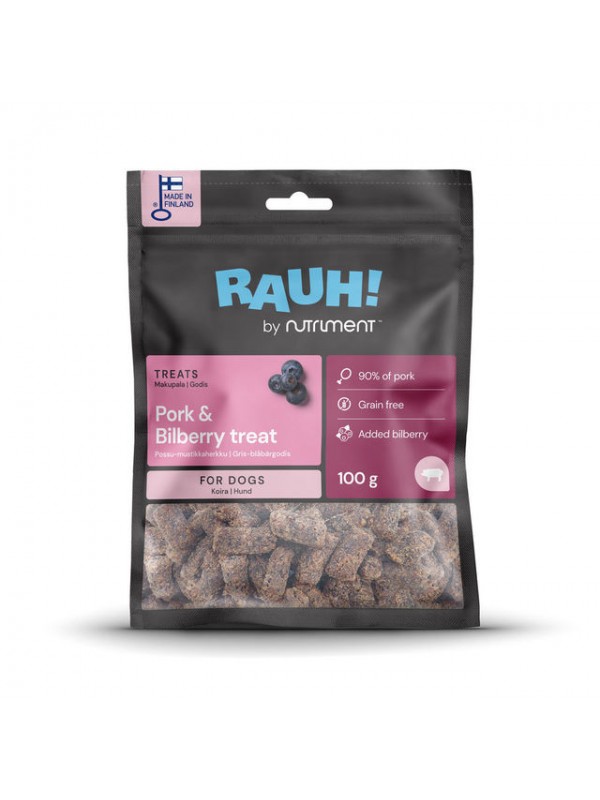 Rauh by nutriment koera maius siga/mustikas 100g n1 Rauh by nutriment koera maius siga/mustikas 100g n1