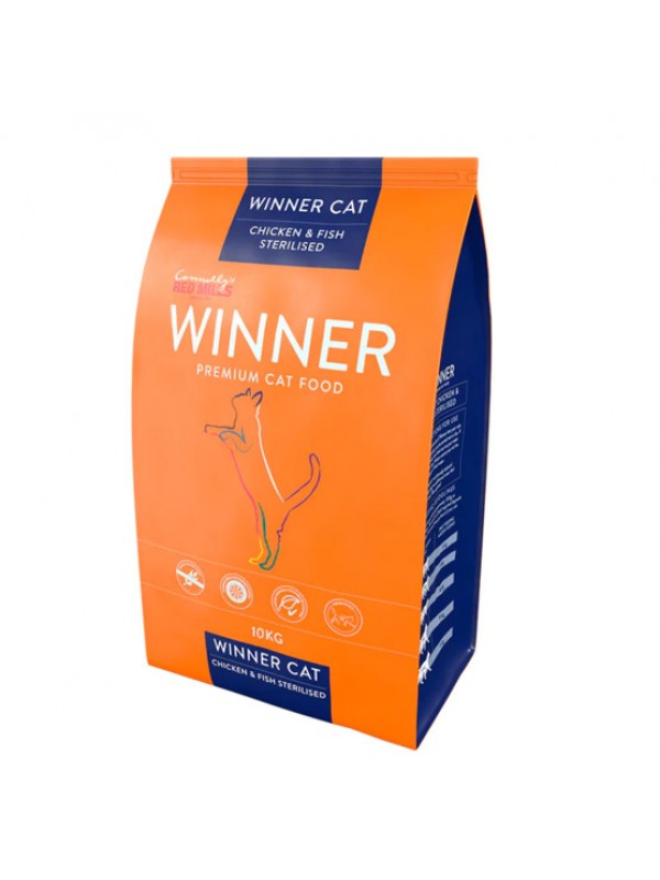 Winner kassi täissööt steril. kana/kala 2kg