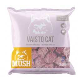 Mush vaisto kassi täissööt toortoit kana/siga 3kg