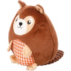 Flamingo koera mänguasi bollu orav pruun