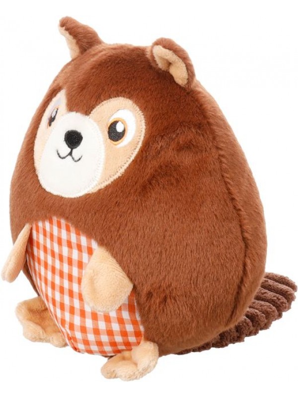 Flamingo koera mänguasi bollu orav pruun