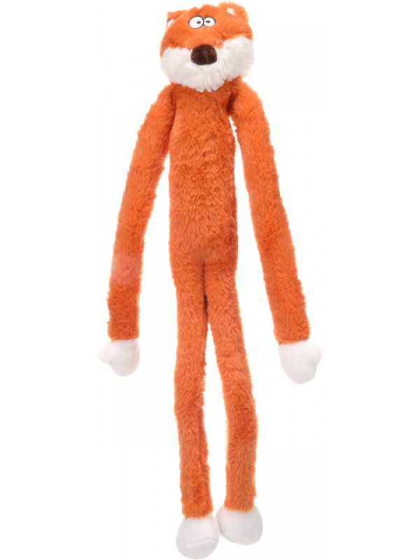 Flamingo koera mänguasi arobe rebane 70cm oranz