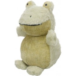 Flamingo koera mänguasi pensa konn 31cm roheline