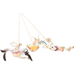 Flamingo kassi mänguasi klora õng valik