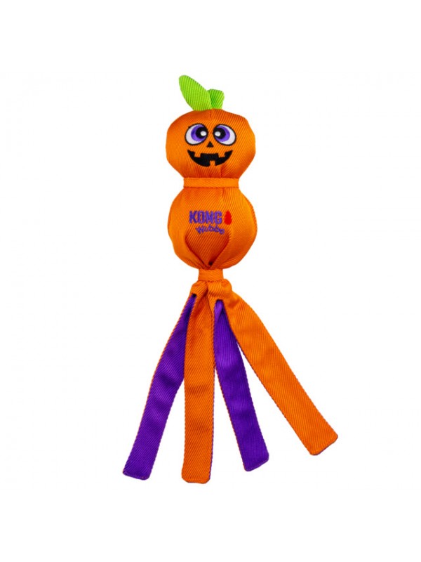 Kong halloween wubba ballistic jack-o-lantern koera mänguasi l