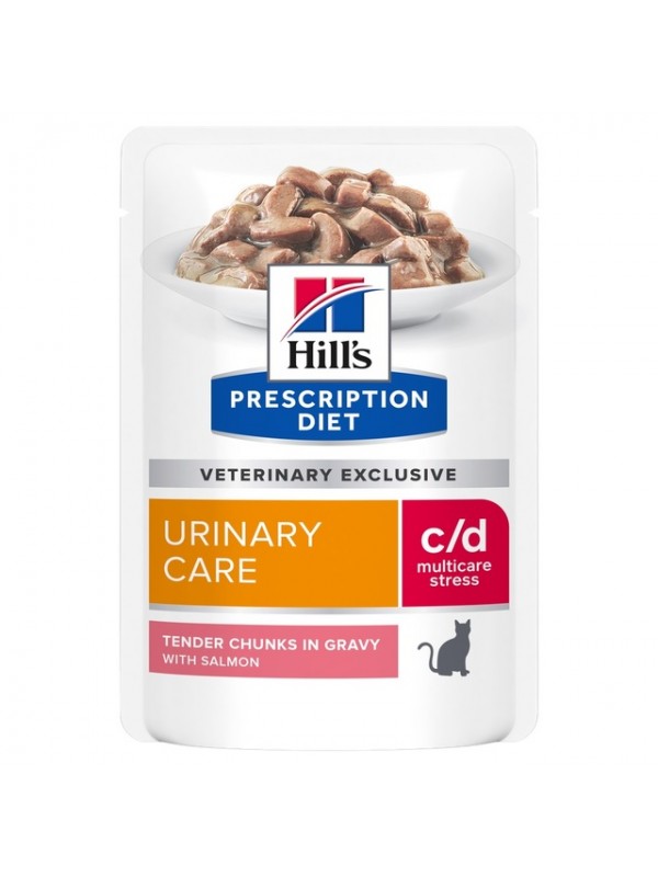 Hills pd kassi einekotike c/d stress lõhe 85g n12