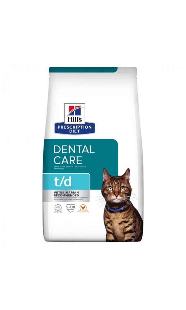 Hills pd kassi täissööt t/d 1,5kg
