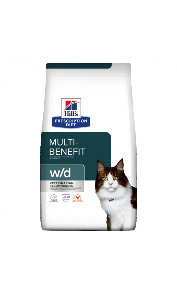Hills pd kassi täissööt w/d 1,5kg
