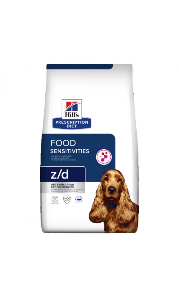 Hills pd koera täissööt z/d 3kg
