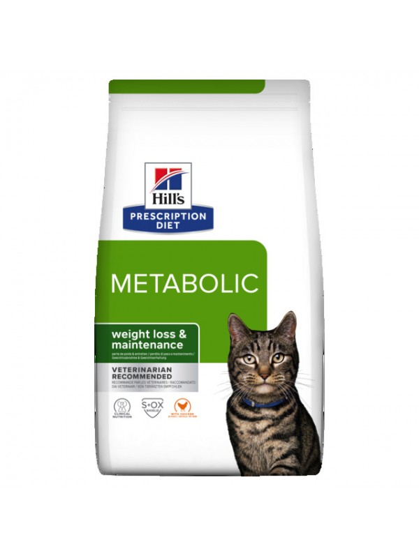 Hills pd kassi täissööt metabolic kana 1,5kg
