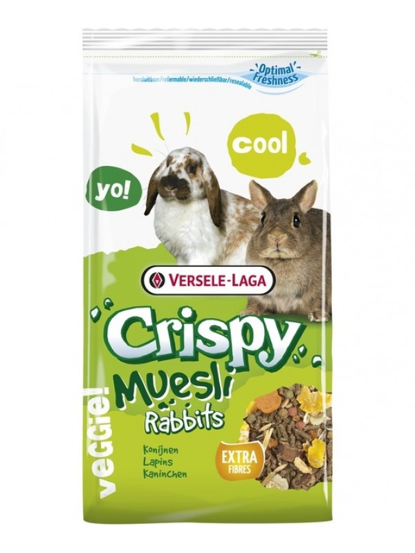 Versele-laga küüliku täissööt crispy muesli 1kg