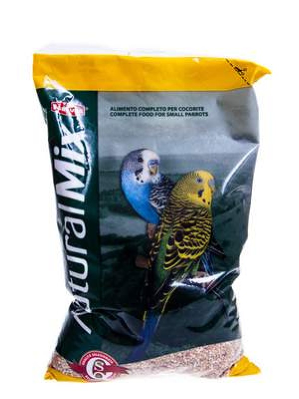 Pd lindude täissööt naturalmix parrocchetti papagoi 850g