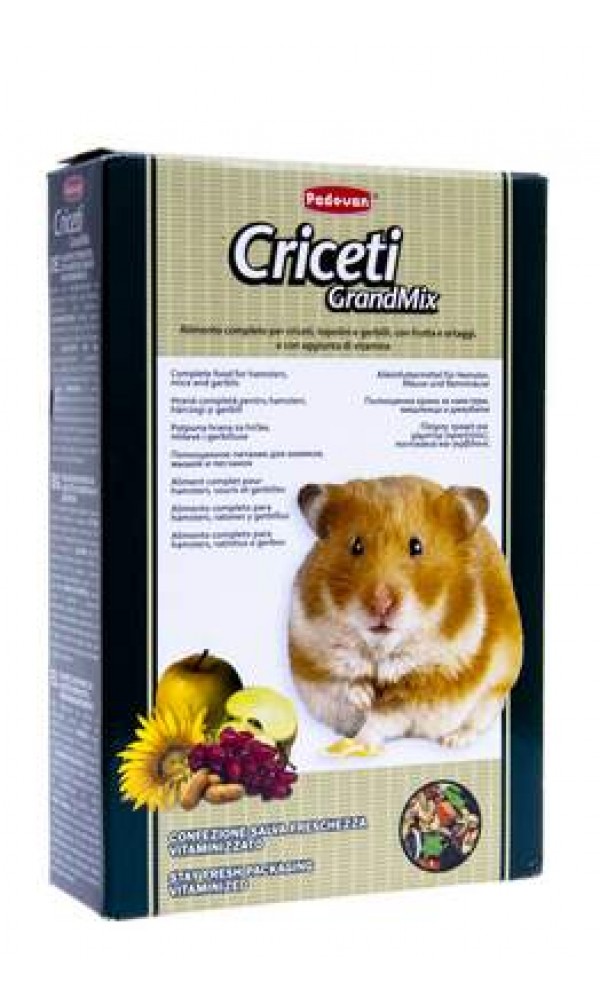 Pd näriliste täissööt grandmix criceti 400g