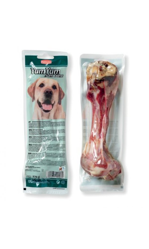 Pd koera närimiskont natural yum-yum ham bone 370g n1
