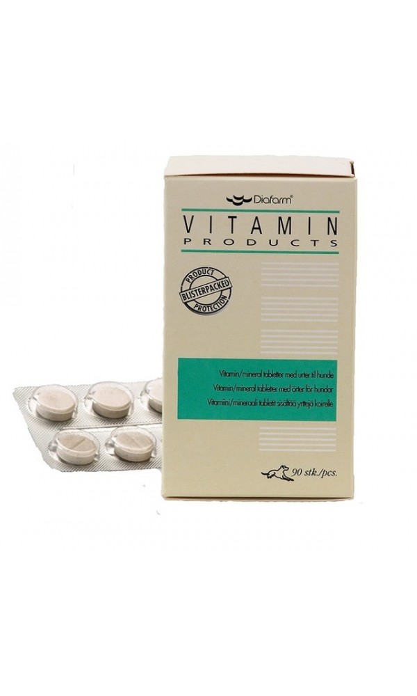 Diafarm vit/min/taimed - herbal tbl n90