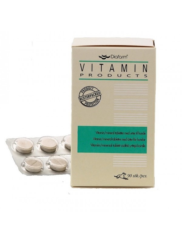 Diafarm vit/min/taimed - herbal tbl n90