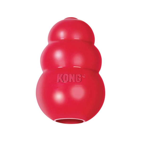 Kong koera mänguasi classic täidetav s punane