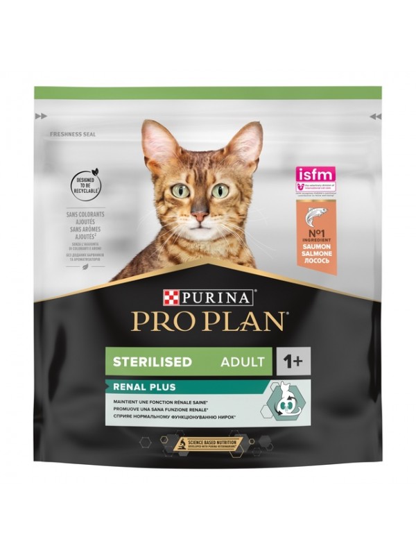 Pro plan kassi täissööt steril. renal lõhe 0,4kg