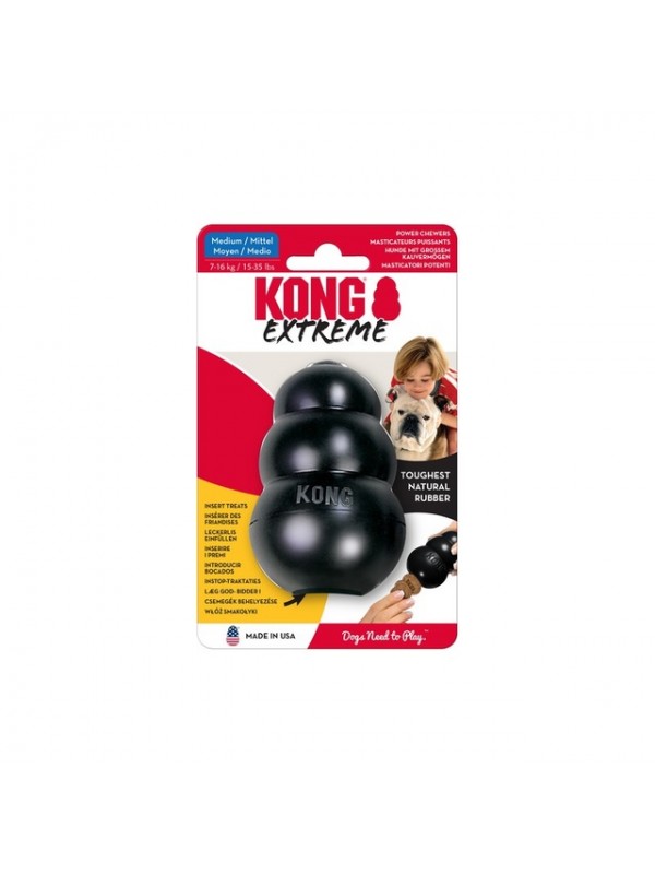 Kong extreme koera mänguasi täidetav m must #