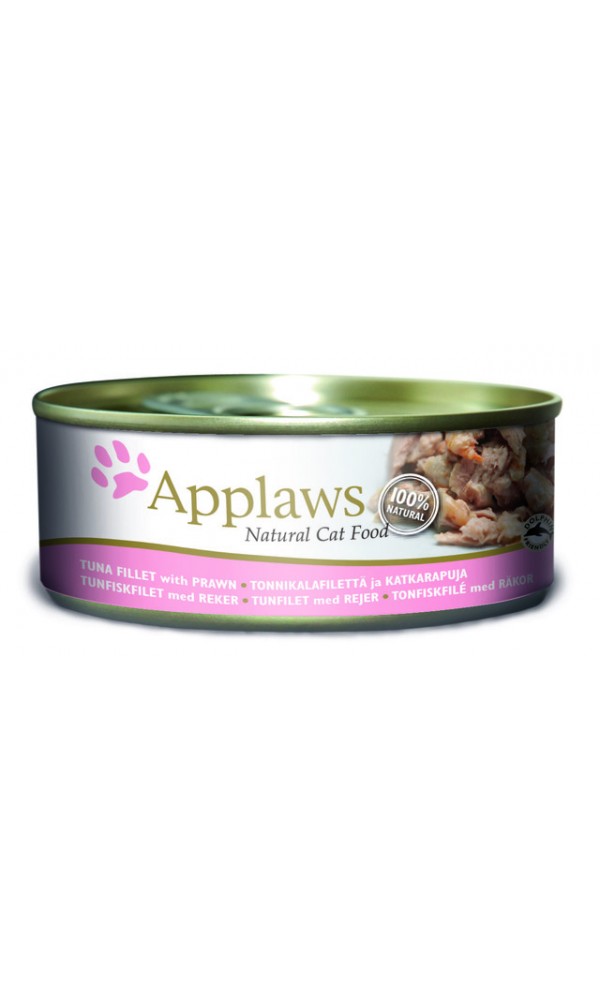 Applaws kassi konserv tuunikala/krevett 156g n1