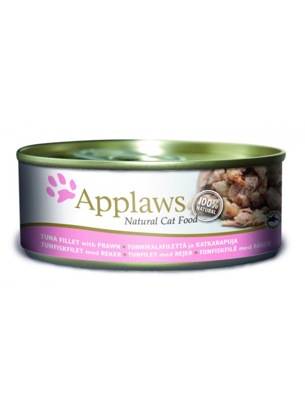 Applaws kassi konserv tuunikala/krevett 156g n1
