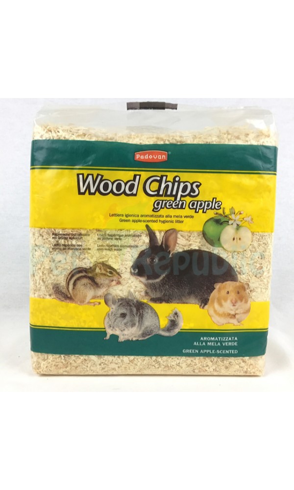 Pd näriliste allapanu woodchips saepuru 1kg/14l õun
