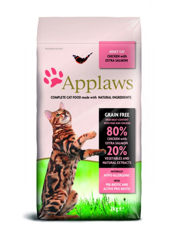 Applaws kassi täissööt kana/lõhe 2kg