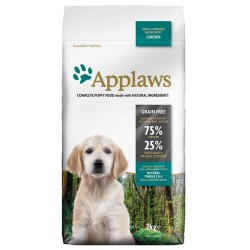 Applaws kutsika täissööt väike/keskm.tõug kana 2kg