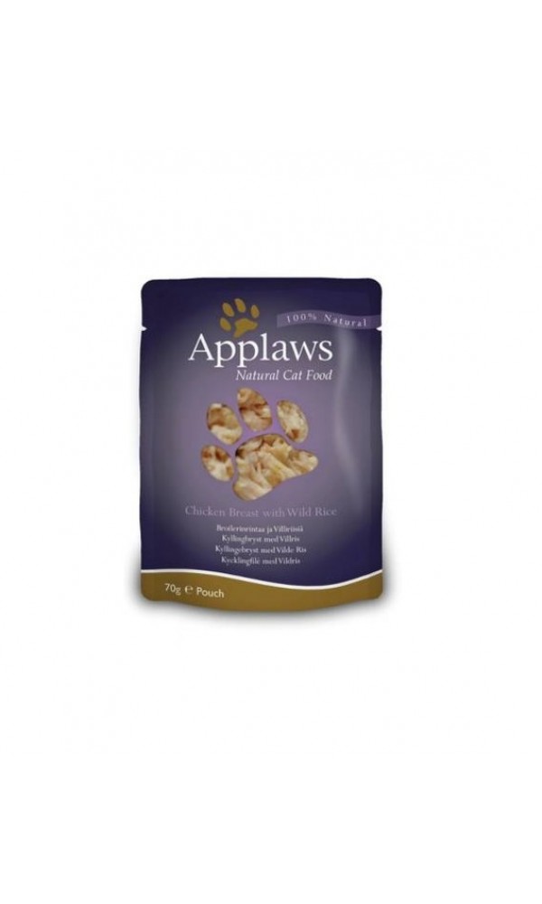 Applaws kassi einekotike kana/metsik riis 70g n1