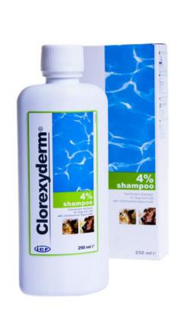 Clorexyderm shampoon 4% 250ml