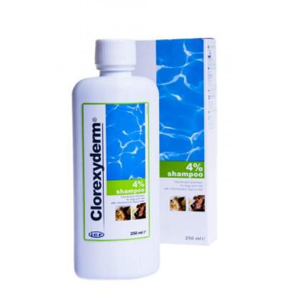 Clorexyderm shampoon 4% 250ml
