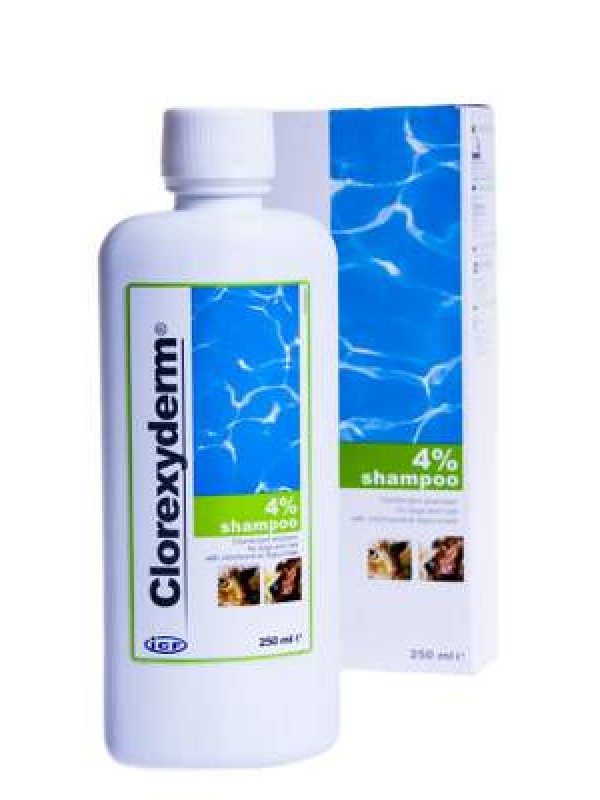 Clorexyderm shampoon 4% 250ml
