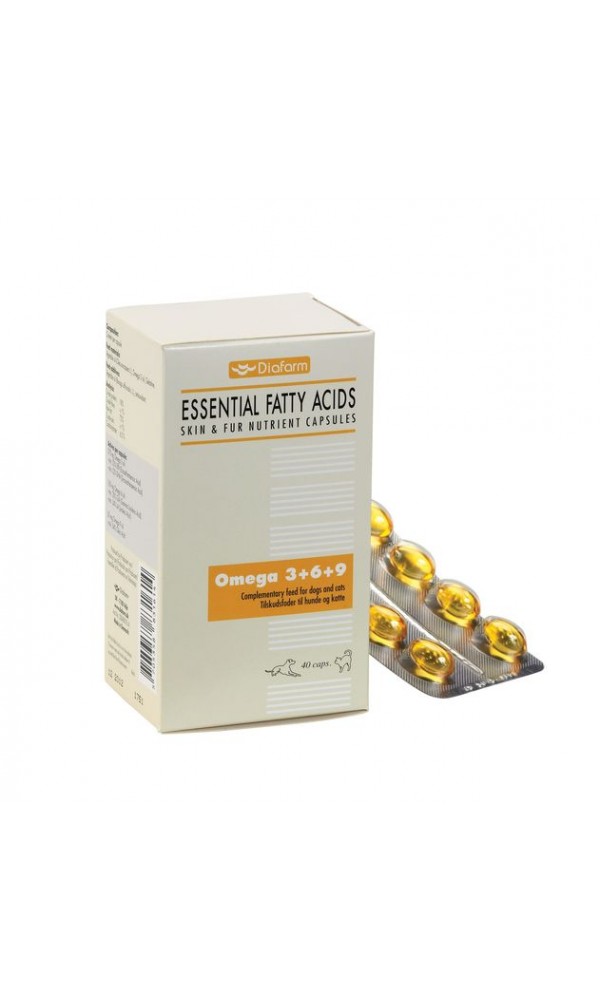 Diafarm õli omega 3+6+9 caps n40
