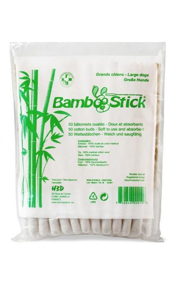 Bamboostick vatitikud 15cm l/xl n50