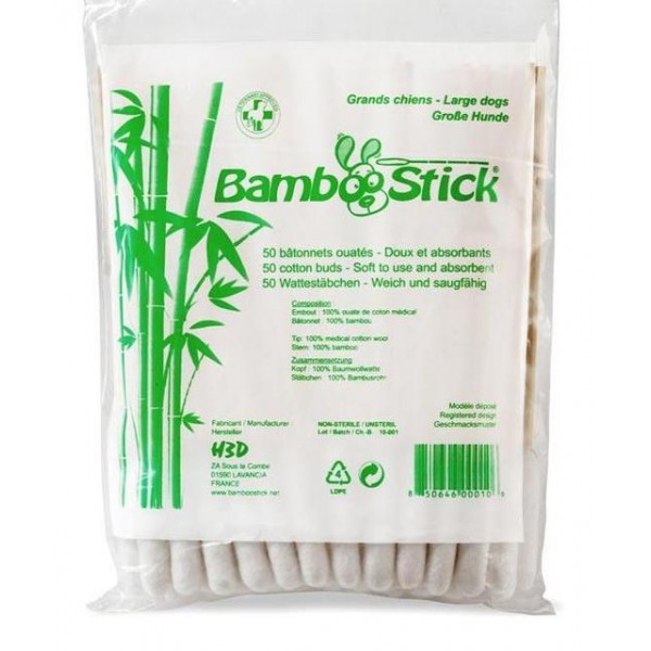 Bamboostick vatitikud 15cm l/xl n50