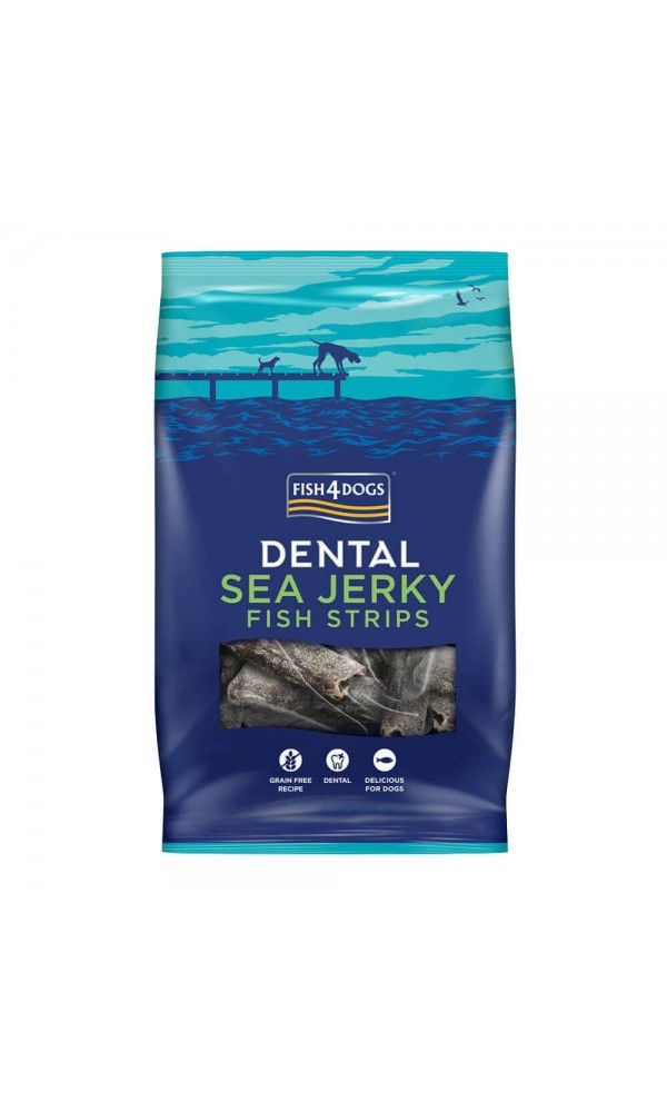 F4d koera maius sea jerky skinny strips 500g