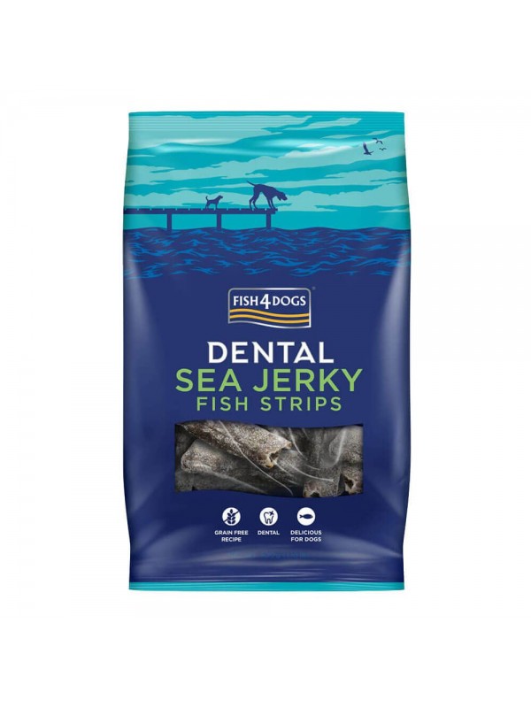 F4d koera maius sea jerky skinny strips 500g
