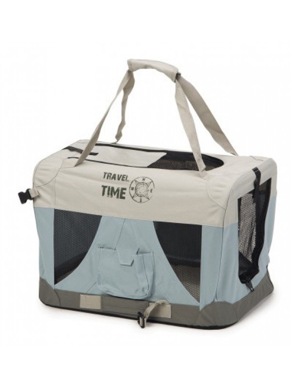 Beeztees puur nailonist 49x34x35 hall/sinine