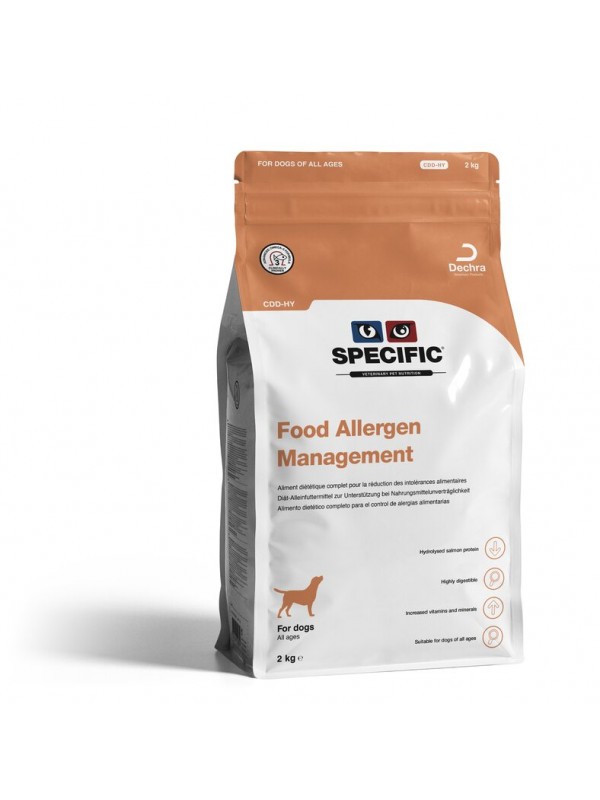 Specific CDD-HY hüdrolüüsitud toit allergiaga koerale 12 kg