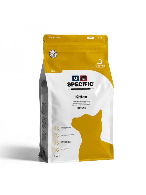 Specific FPD täistoit kassipojale 2kg