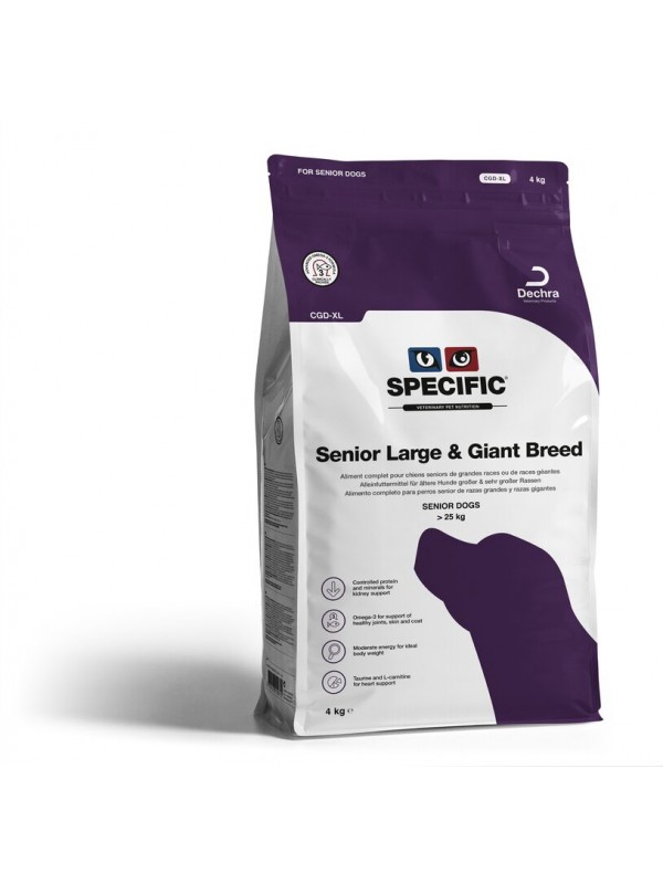 Specific CGD-XL täistoit eakale suurt kasvu koerale 12kg 