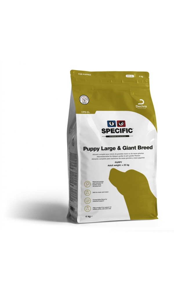 Specific CPD-XL täistoit suurt kasvu kutsikale 12 kg