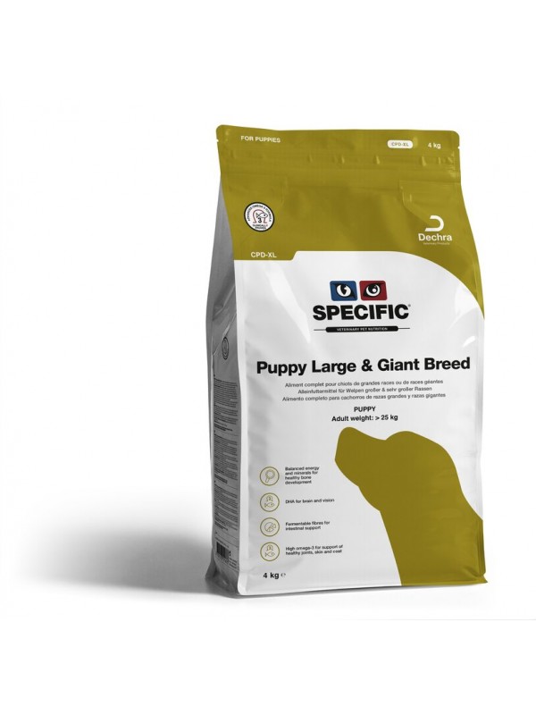 Specific CPD-XL täistoit suurt kasvu kutsikale 12 kg