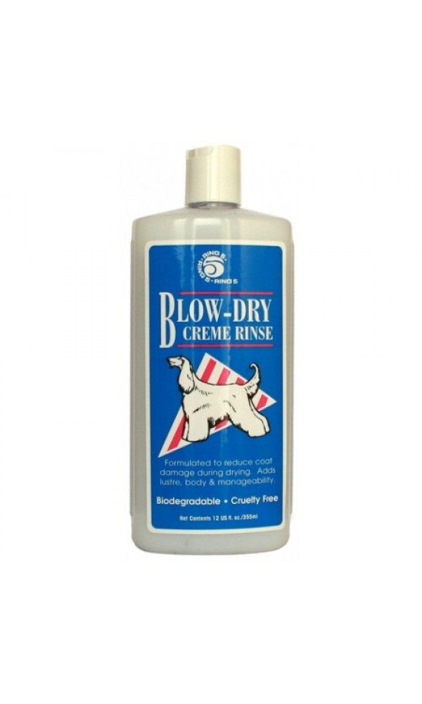 Крем ополаскиватель для собак blow dry, 355мл